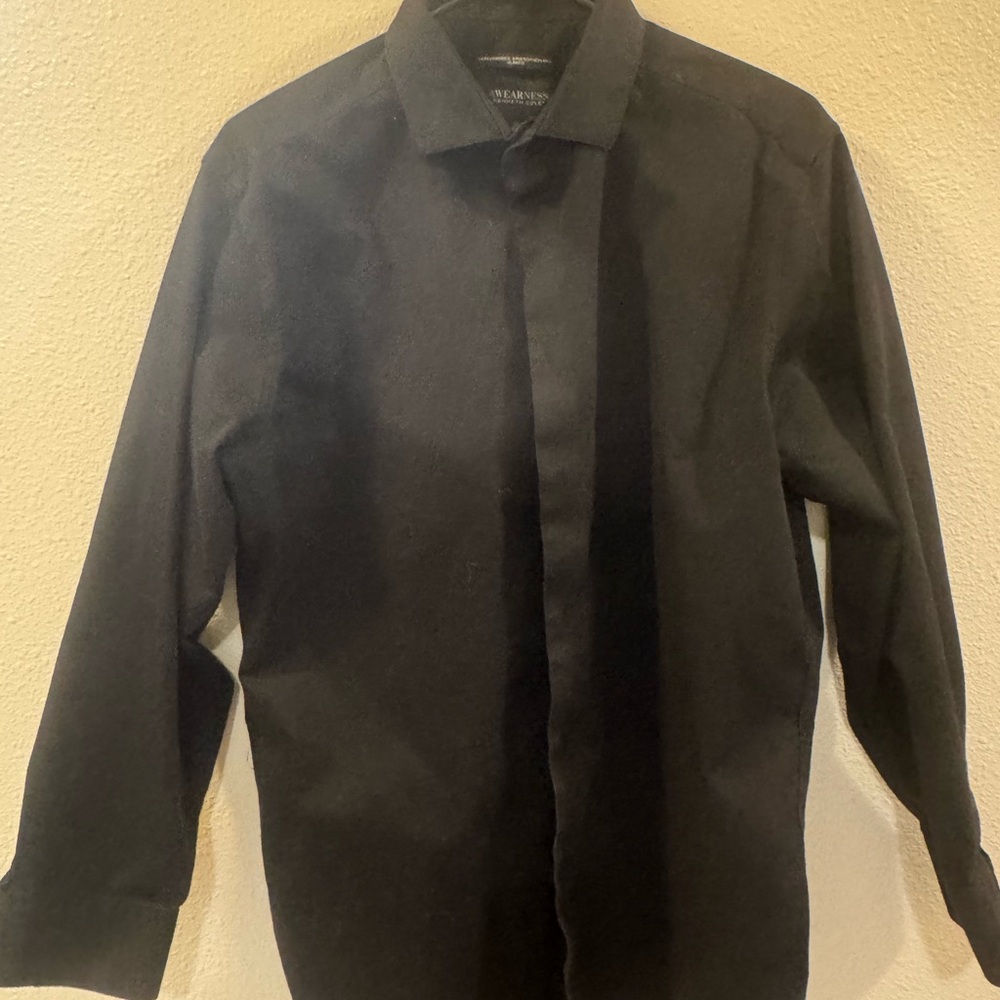 Kenneth Cole Men's Black Dress Shirt